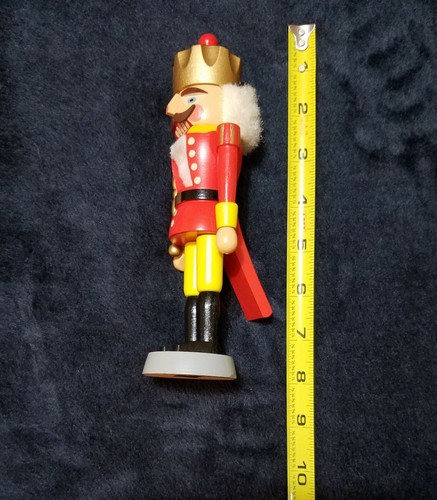 Red and Yellow German Nutcracker -  Brought Back From Germany
