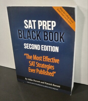 SAT Prep Black Book 2nd Edition: Effective SAT Strategies 2019 SAT Study Guide