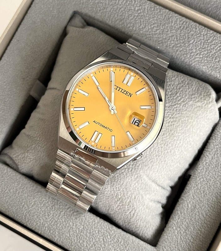 【美品】 CITIZEN TSUYOSA NJ0150-81z yellow Citizen Tsuyosa Yellow Automatic NJ0150-81Z - automatic watches