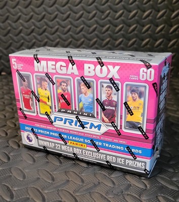   2021-22 Panini Prizm Premier League Soccer MEGA Box Sealed   NEW !!