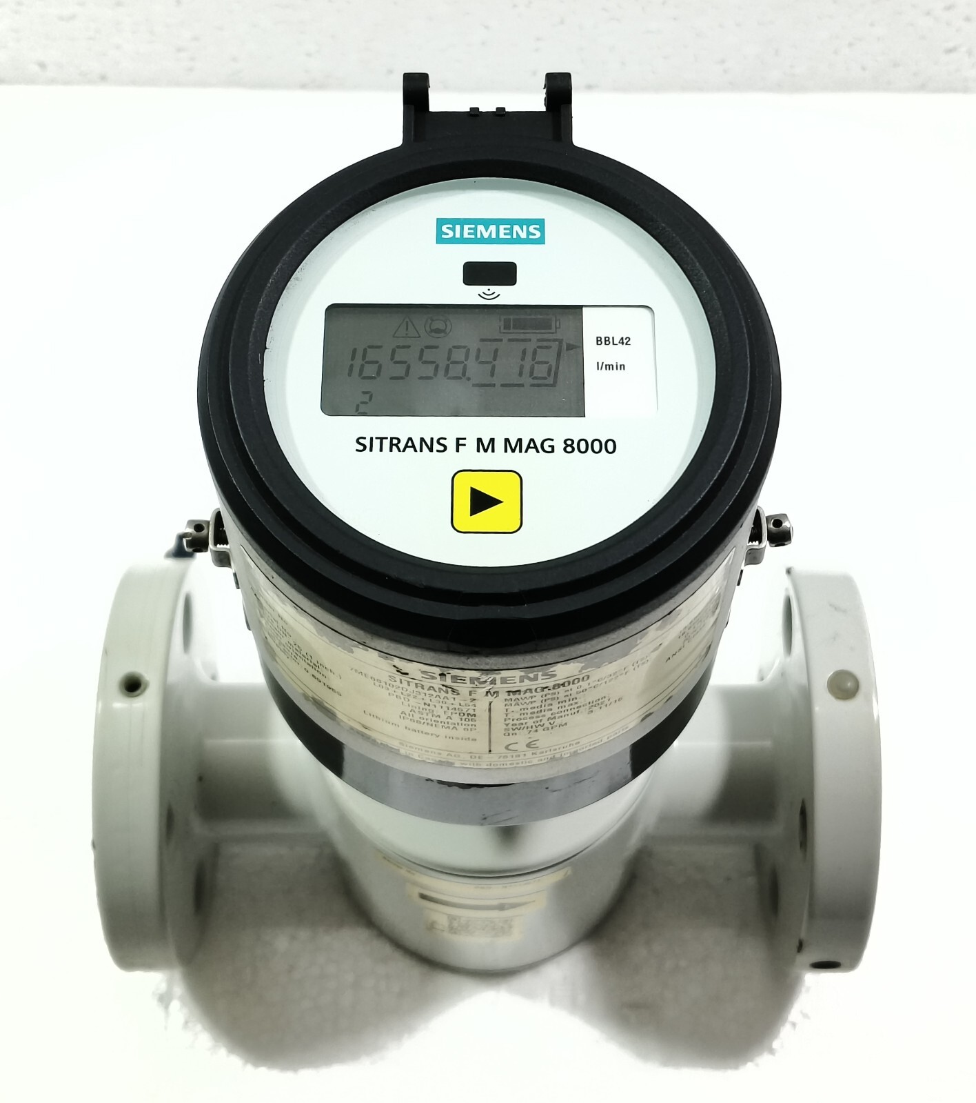 SIEMENS SITRANS FM MAG 8000 ELECTROMAGNETIC FLOW METER