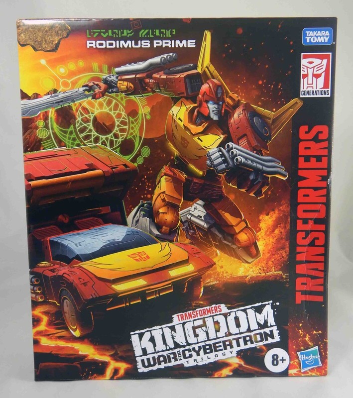 Transformers WFC-K29 Kingdom Commander RODIMUS PRIME & Trailer War