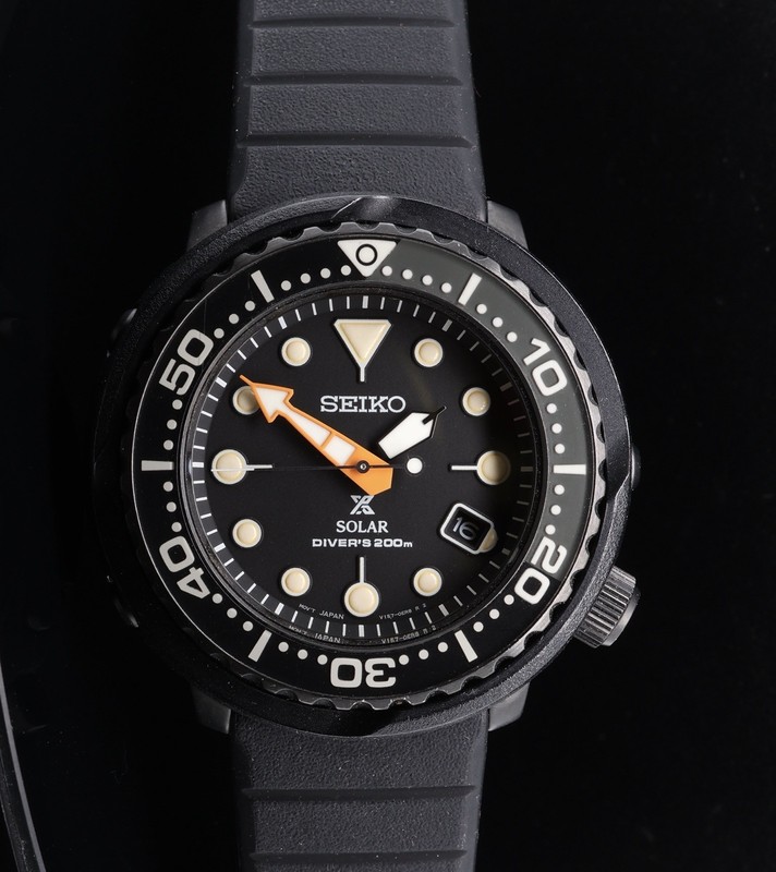 Auth Seiko Prospex 200m Tuna Solar Men's Ltd Edition Watch