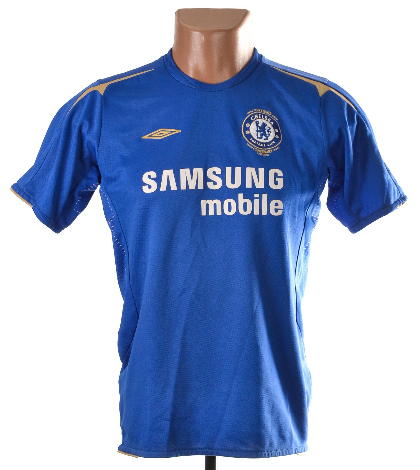 CHELSEA 2005/2006 HOME FOOTBALL SHIRT JERSEY UMBRO XL BOYS