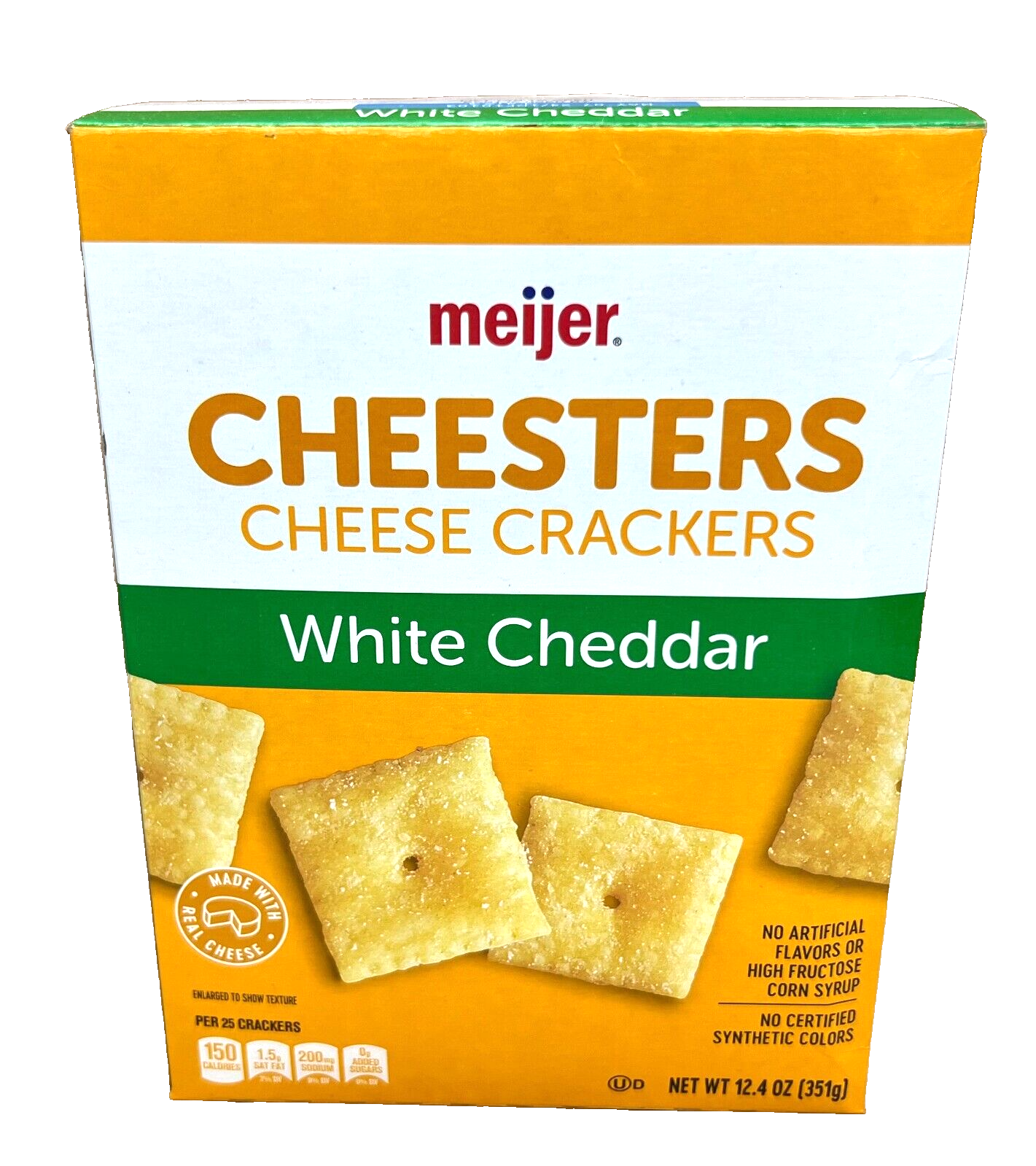 Meijer Cheesters White Cheddar Cheese Crackers 12.4 oz | eBay