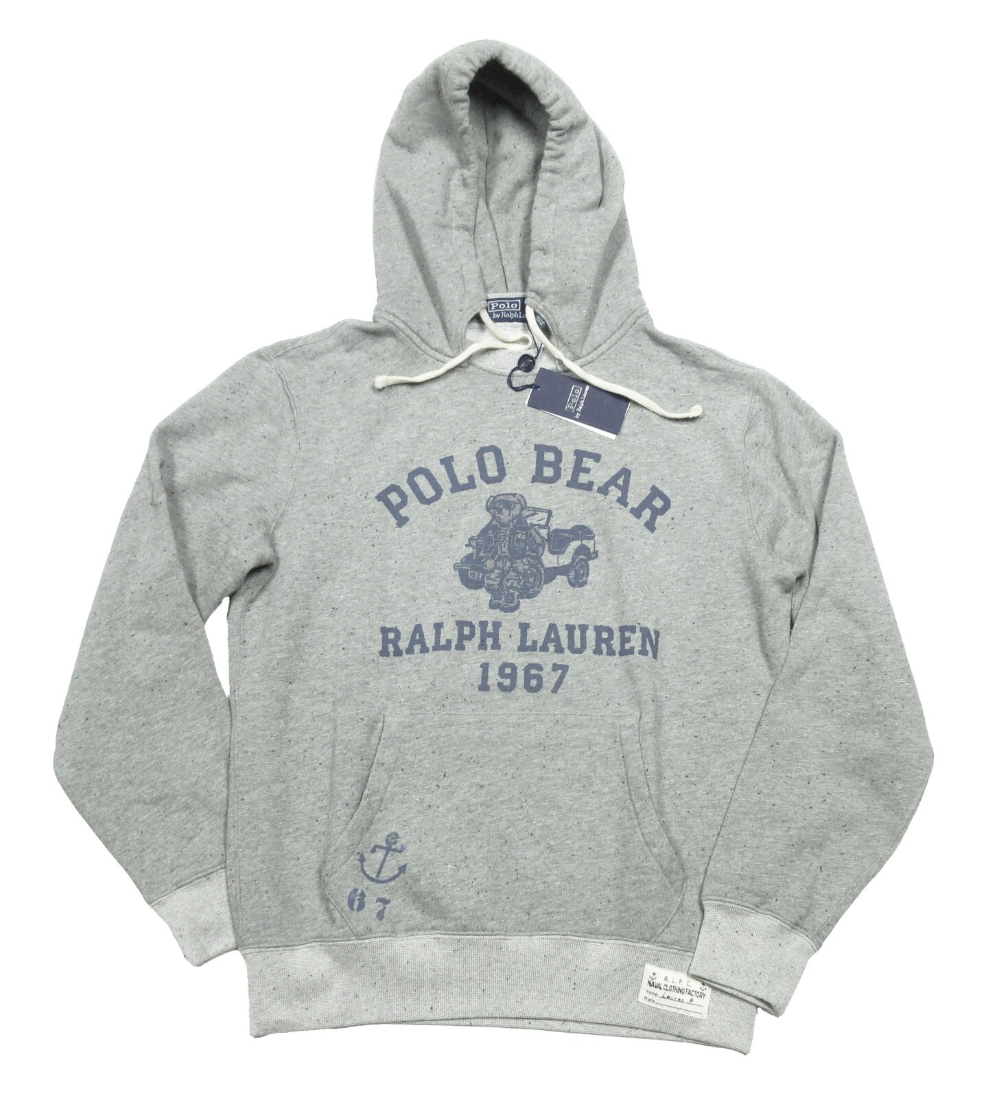 ★★POLO RALPH LAUREN★★ Polo Bear Fleece Hoodie Grey MNPOK Polo Ralph Lauren Men's Grey Heather Polo Bear Fleece