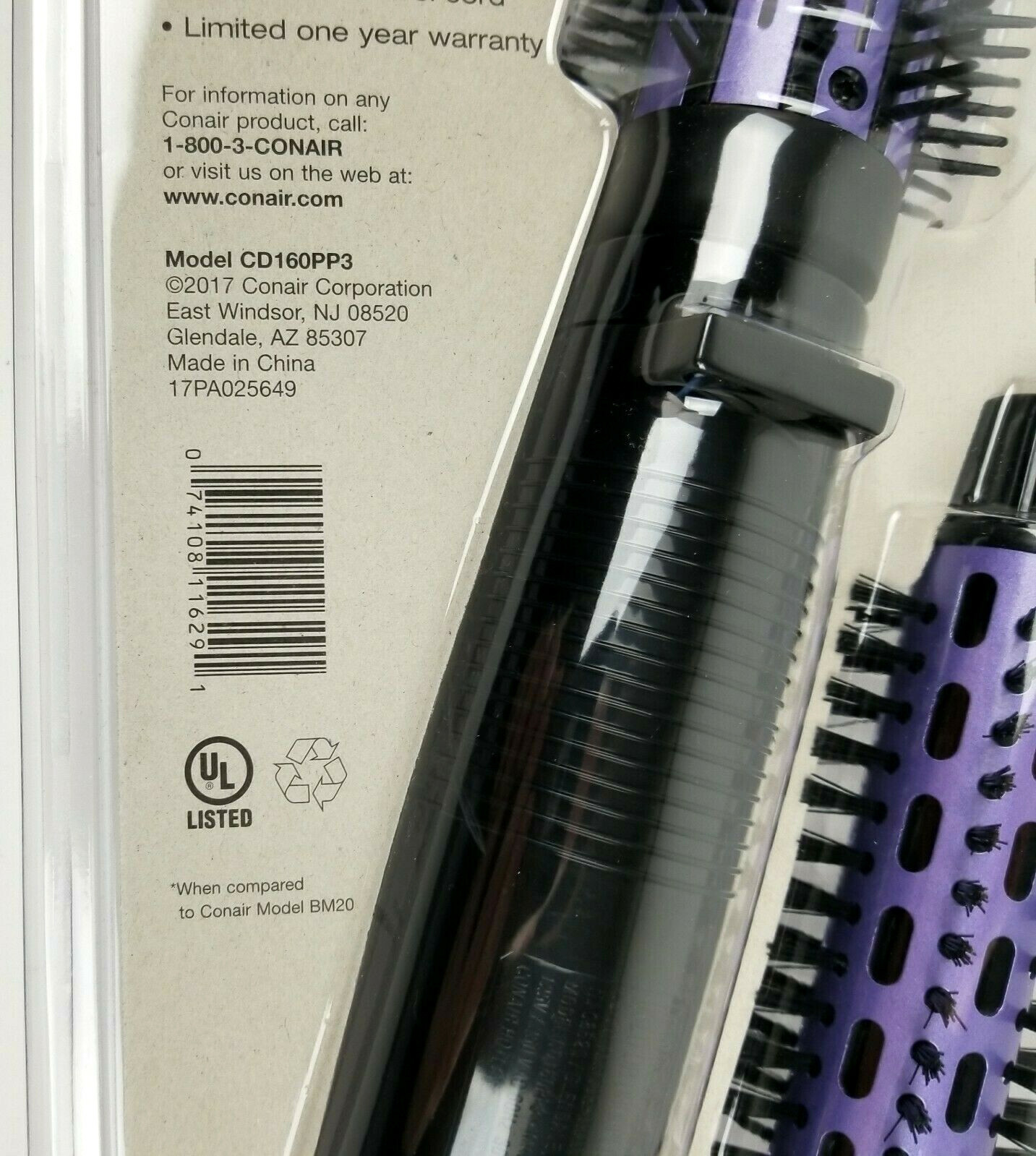 Conair Volume Series Hot Air 1 1/2 