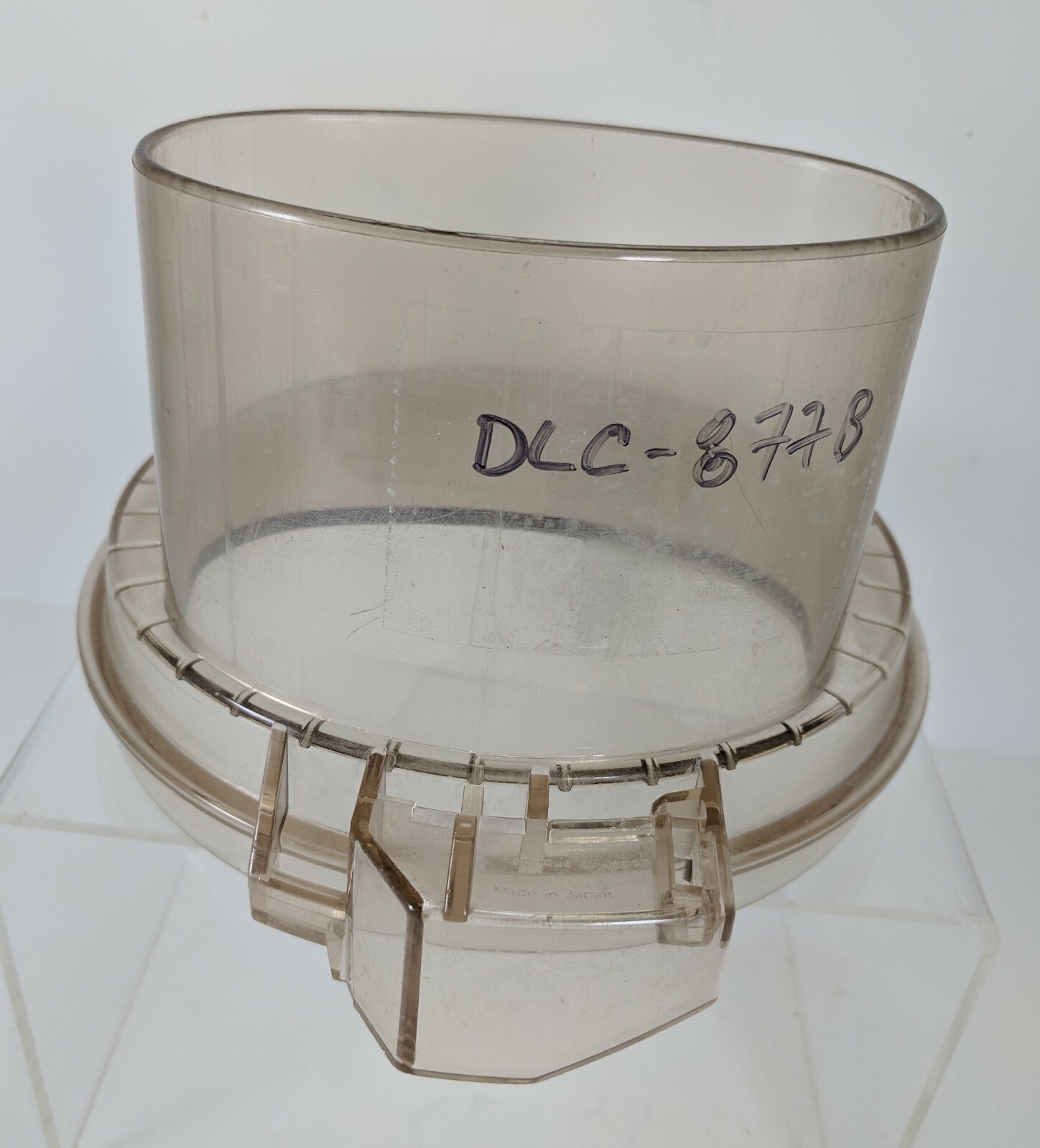 Cuisinart DLC 8 Food Processor Work Bowl Lid Replacement DLC 877b Amber