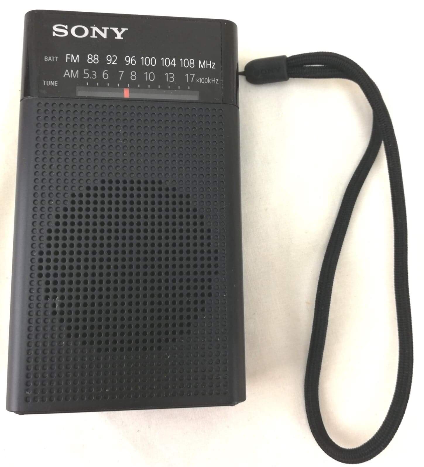 Sony ICF-P26 Portable AM/FM Radio with Built-in Speaker and