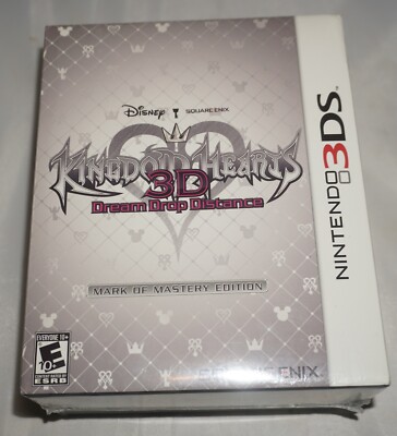Kingdom Hearts 3d Dream Drop Distance Mark Of Mastery (Nintendo 3DS) NEW Sealed