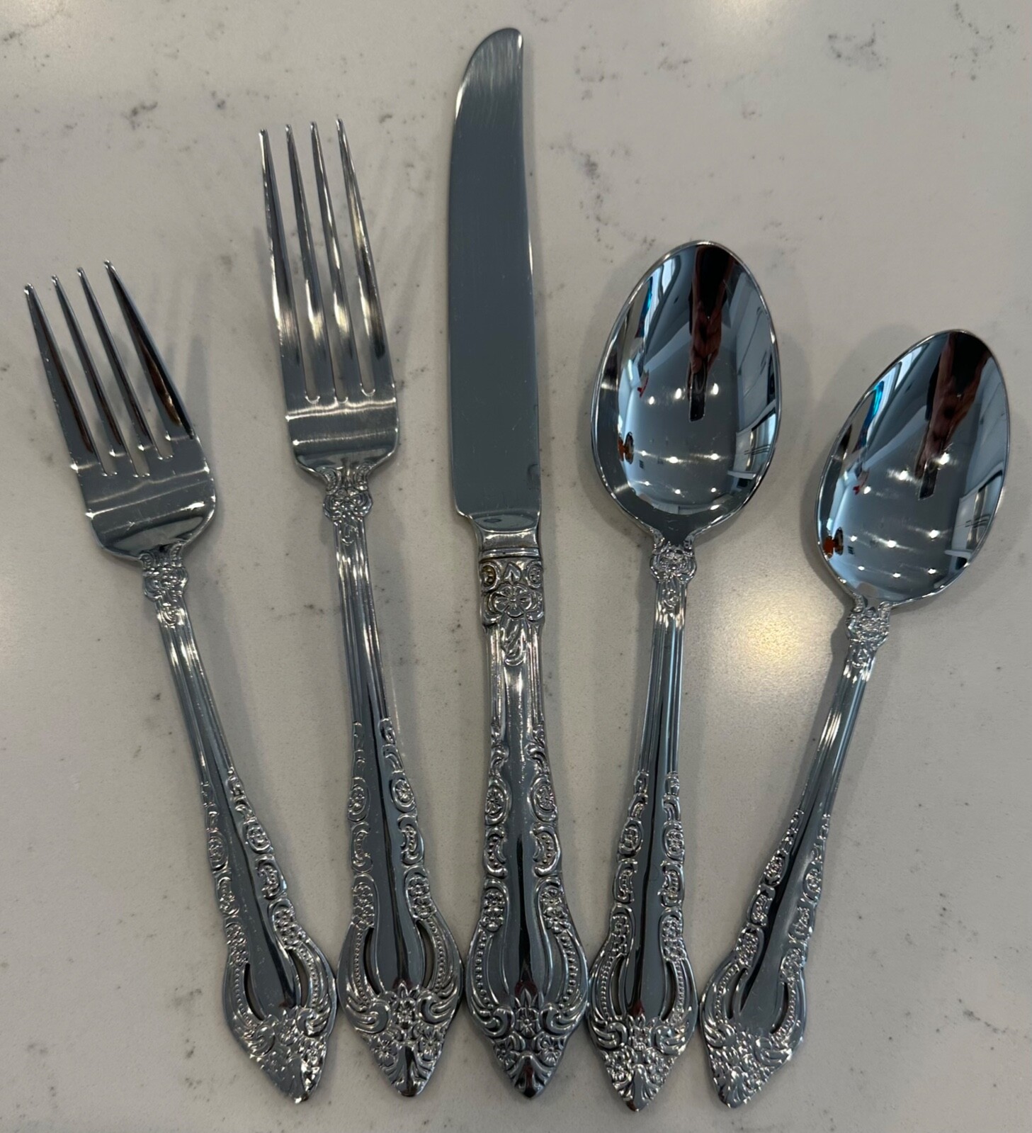 Reed Barton Dominick Haff Pointed Antique Sterling Silver