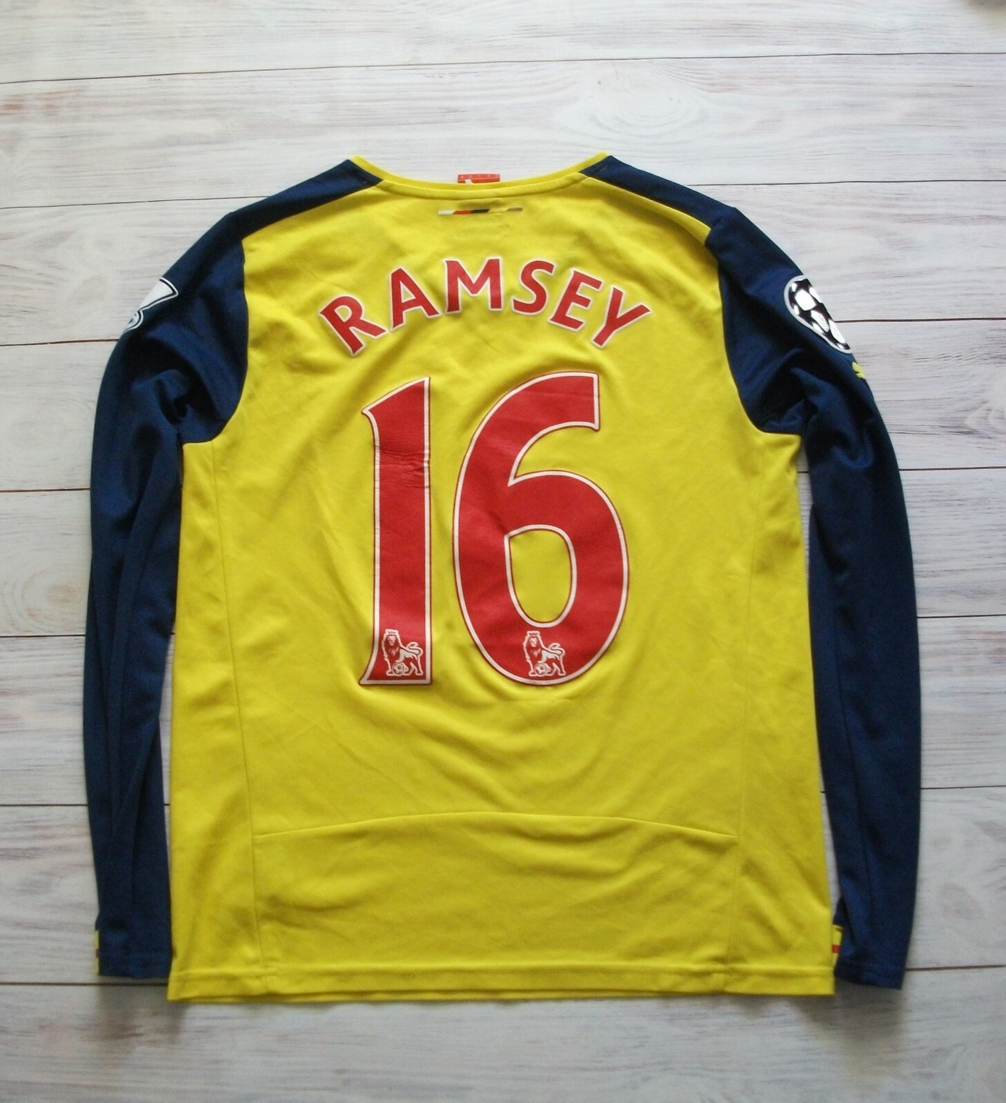 ウェア Arsenal 14-15 Away shirt Puma Longsleeve 2014-15-arsenal-vintage-puma-