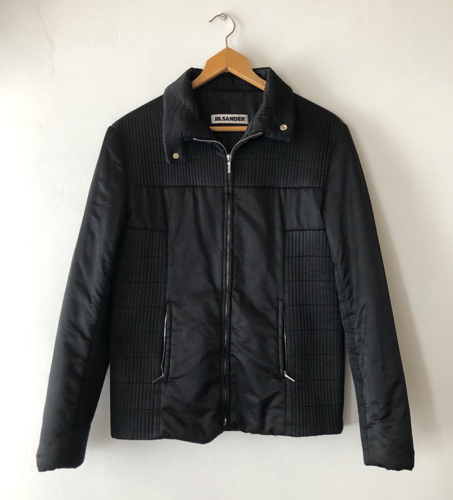【送料&関税込】Jil Sander Black Nylon Dona Jacket Jil Sander Black nylon dona jacket | gebnegozionline