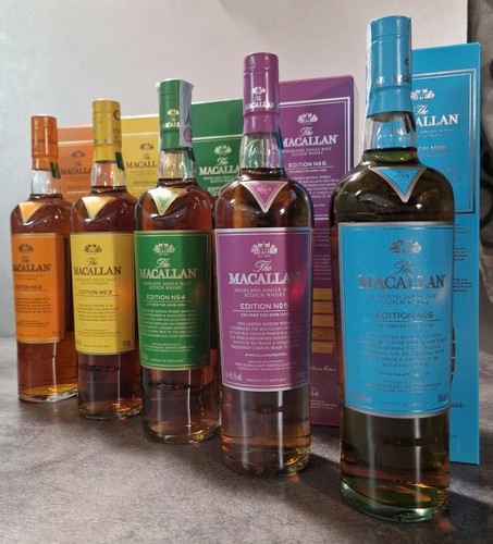 ウイスキー The Macallan Edition No. 2 & 3 700ml ザ・マッカラン エディション No.1 No.2 No.3 No.4 No.5 No.6