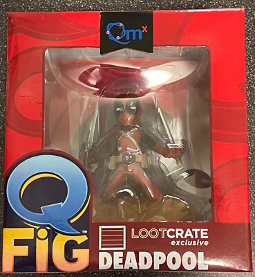 Deadpool Q Fig Loot Crate Exclusive QMX Marvel