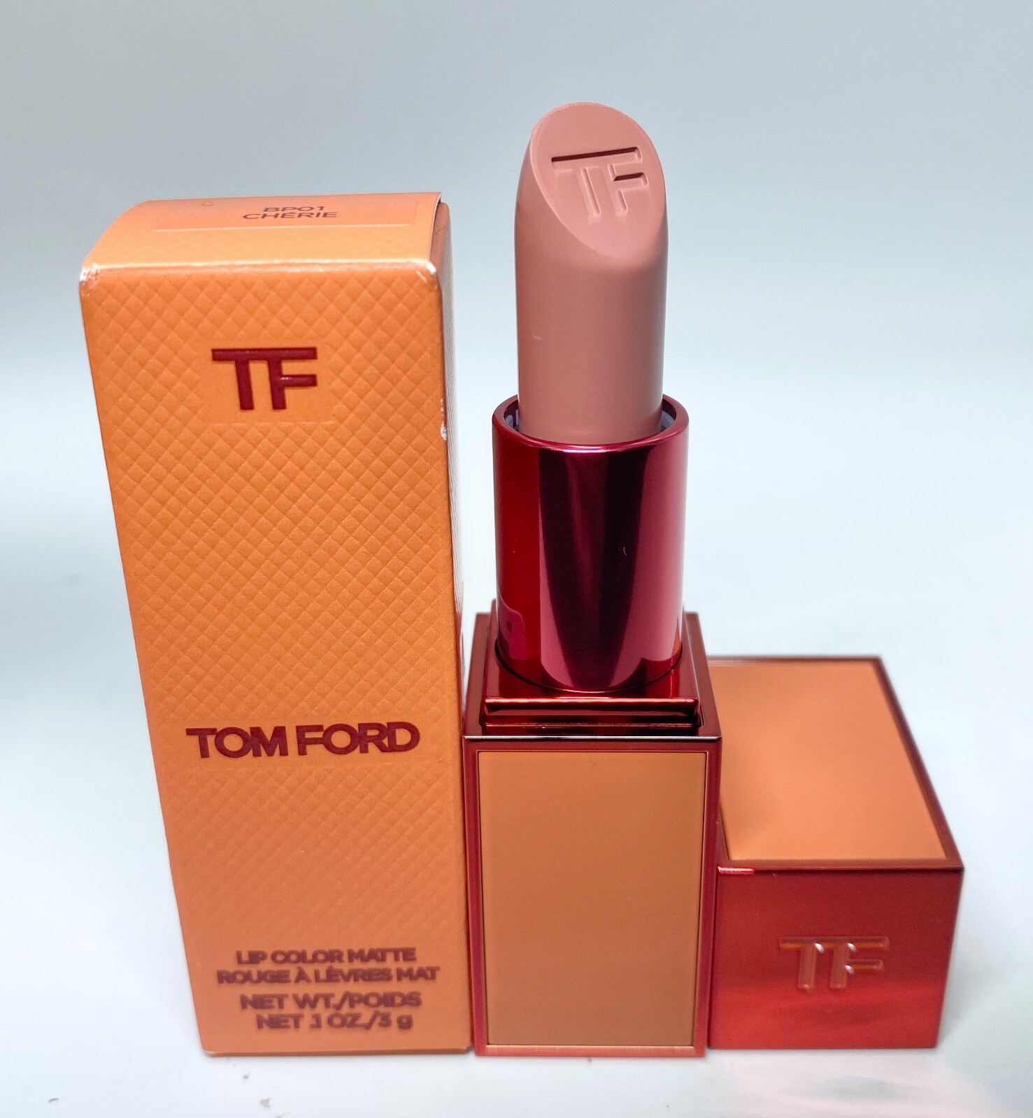 新品／Tom Ford＊ビターピーチリップカラーマット＊BP01 CHERIE Amazon.com: Tom Ford Bitter Peach Lip Color Matte Lipstick