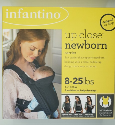 up close newborn carrier