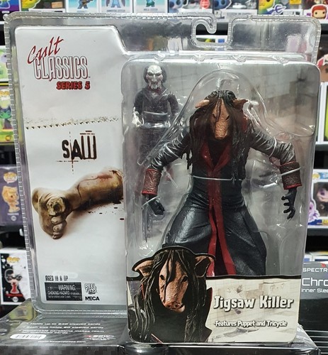 SAW NECA　JIGSAW KILLER　フィギュア　SAW3 Neca Saw III Jigsaw Killer Pig Face Action Figure | eBay