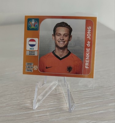 DE JONG PANINI EURO 2020 STICKER RC HOLANDA ROOKIE