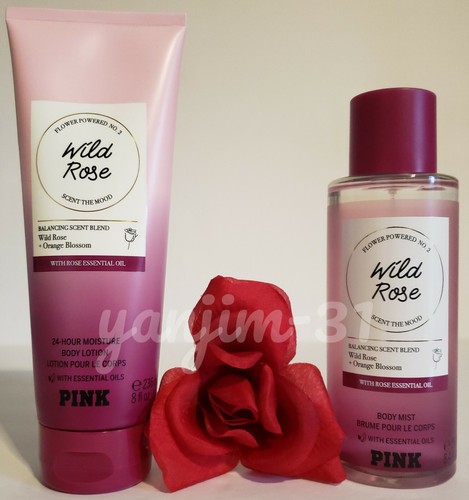 Victoria’s secret Rose Water PINK 4点セット VICTORIA SECRET PINK - WILD ROSE - MIST AND LOTION SET - NEW | eBay