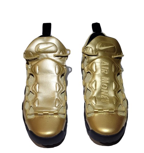 ゴールドタートル Nike Air Max More Money Men's size 10 Metallic Gold Black
