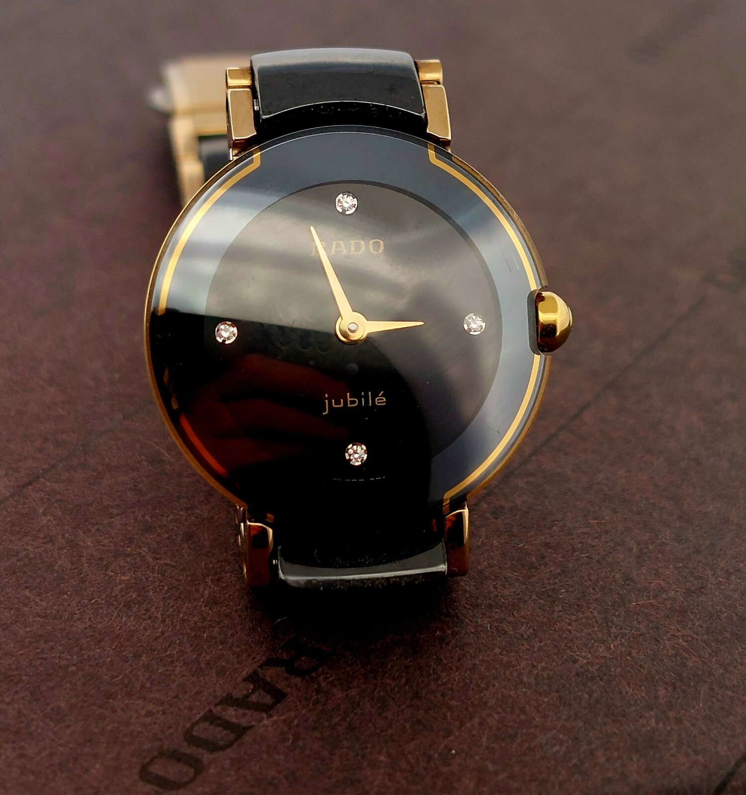 RADO DIASTAR SWISSジュビリー ラドー jubile Rado DiaStar Jubilé - Swiss Made Ceramic Ladies Watch Full
