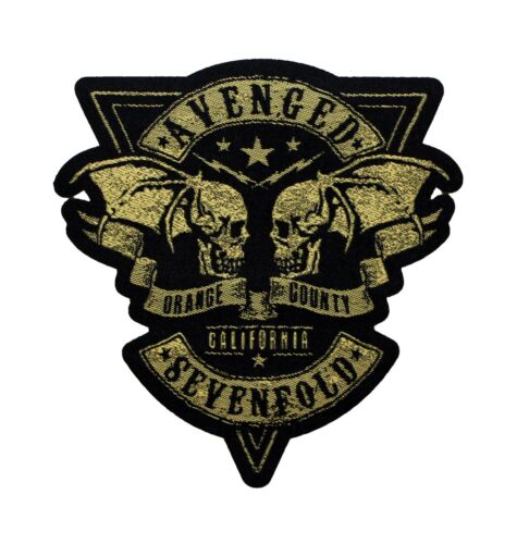 Avenged Sevenfold Orange County Cut Out Woven Sew On Battle Jacket Patch - 092