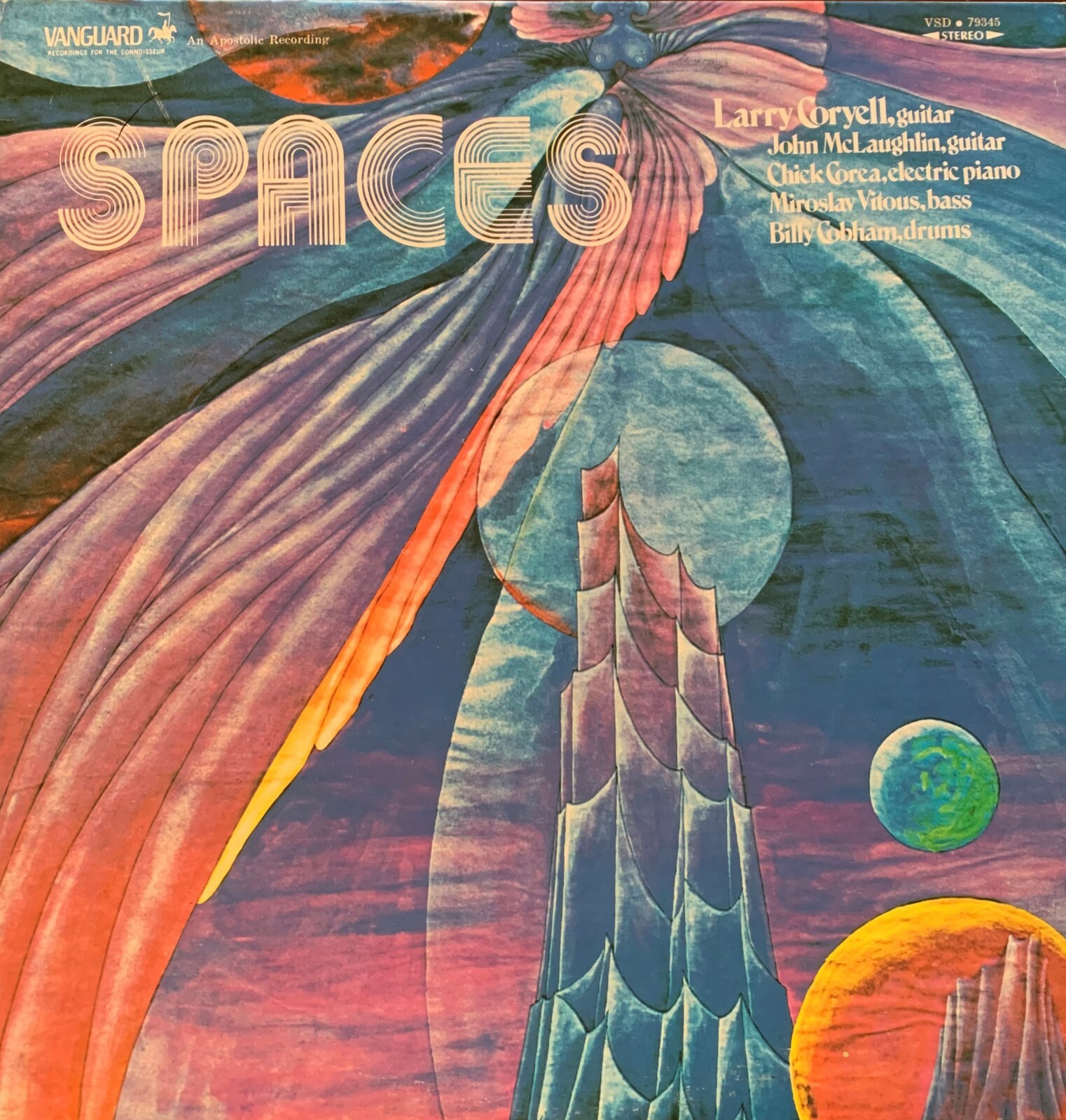 米LP Larry Coryell Spaces VSD79345 VANGUARD /00260 LARRY CORYELL~Pre-Owned LP-SPACES-VSD-79345.. VANGUARD