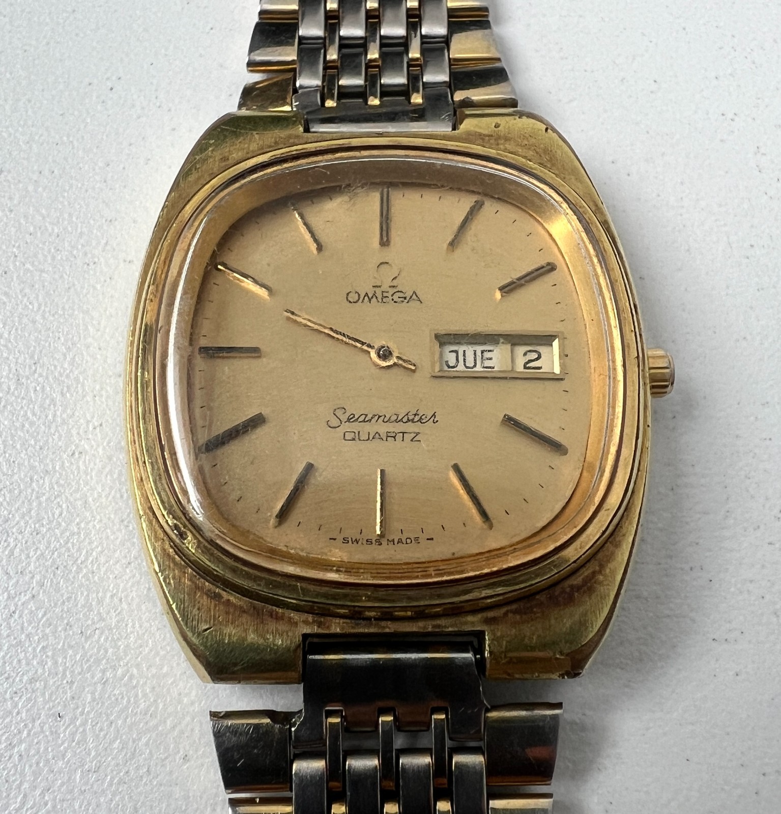 OMEGA オメガ シーマスター シルバー クォーツ メンズ 1345 OMEGA オメガ シーマスター シルバー クォーツ メンズ 1345