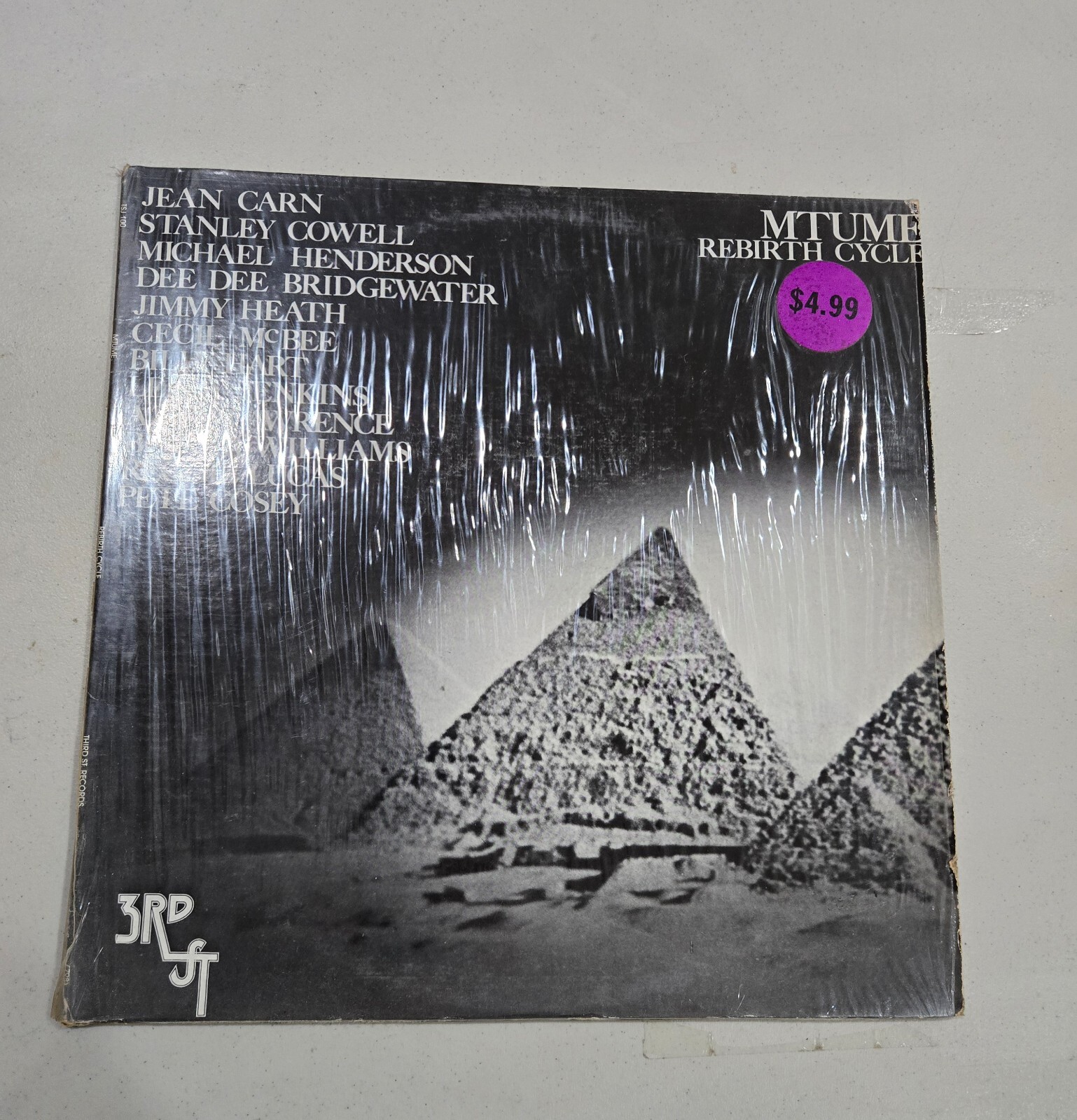 米LP Mtume Rebirth Cycle TSJ100 THIRD STREET /00260 Mtume Rebirth Cycle 3Rd St Vinyl LP TSJ 100 1977 Jazz Funk