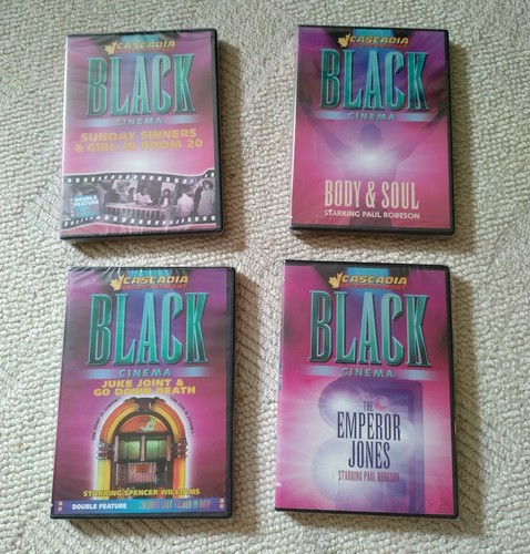 Cascadia Entertainment Black Cinema Lot of Four DVDs | eBay