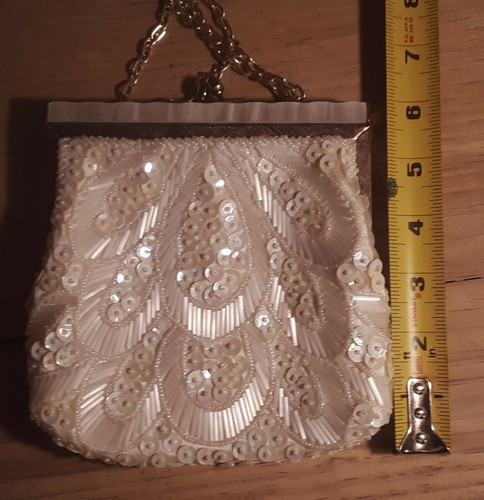 Vintage Walborg Hand Beaded Purse/Handbag/Bride's Bag