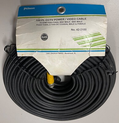 PHILMORE CCTV POWER / VIDEO CABLE   100 FOOT