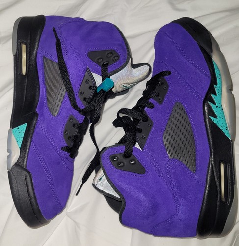 シューズ(男性用) Air Jordan 5 ALTERNATIVE GRAPE Nike Air Jordan 5 Retro Alternate Grape Sneakers 136027-5000