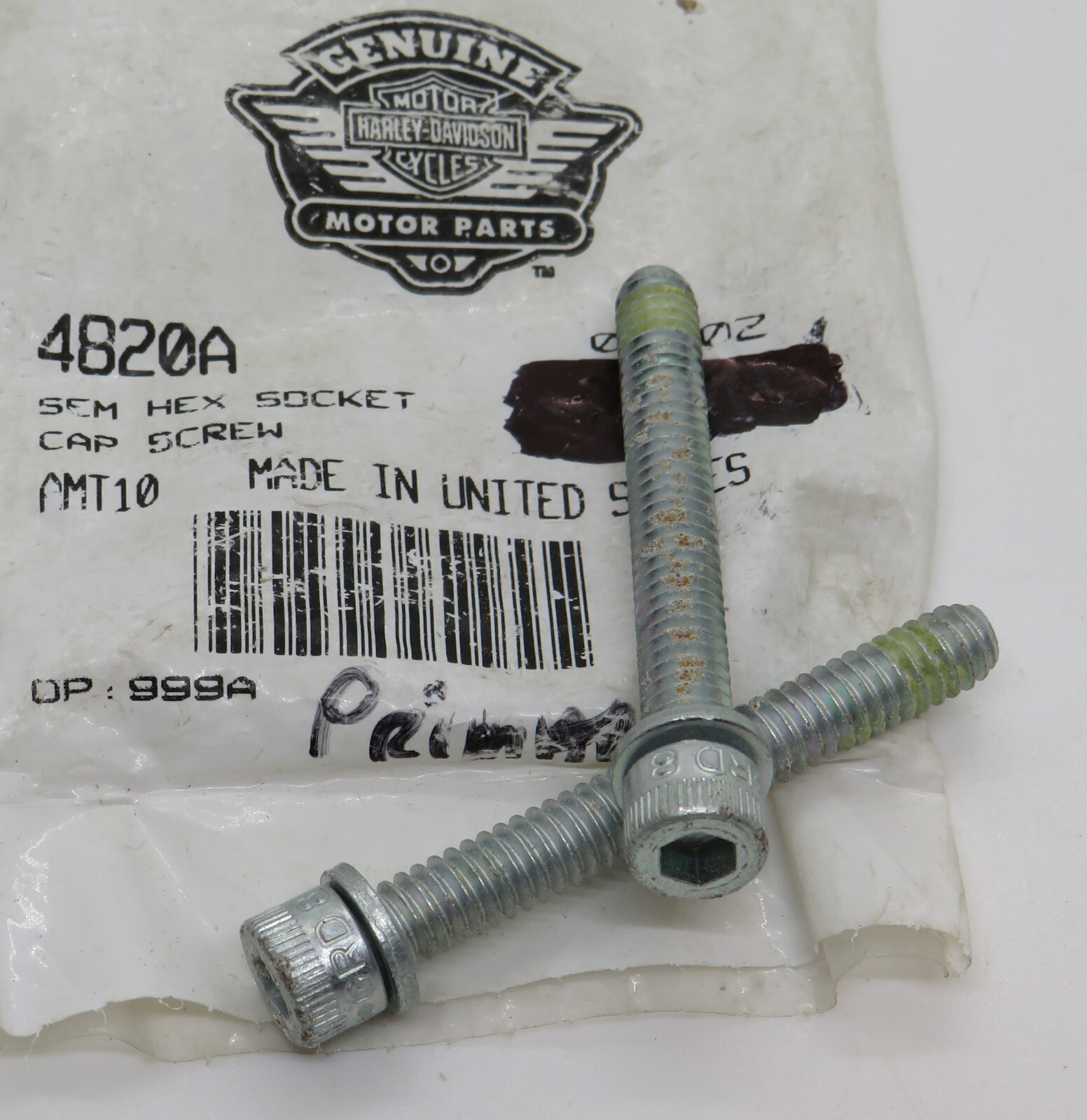 【Loose Screw】 8-32 Low Head Socket Cap Screws | Alloy Steel Black Oxide