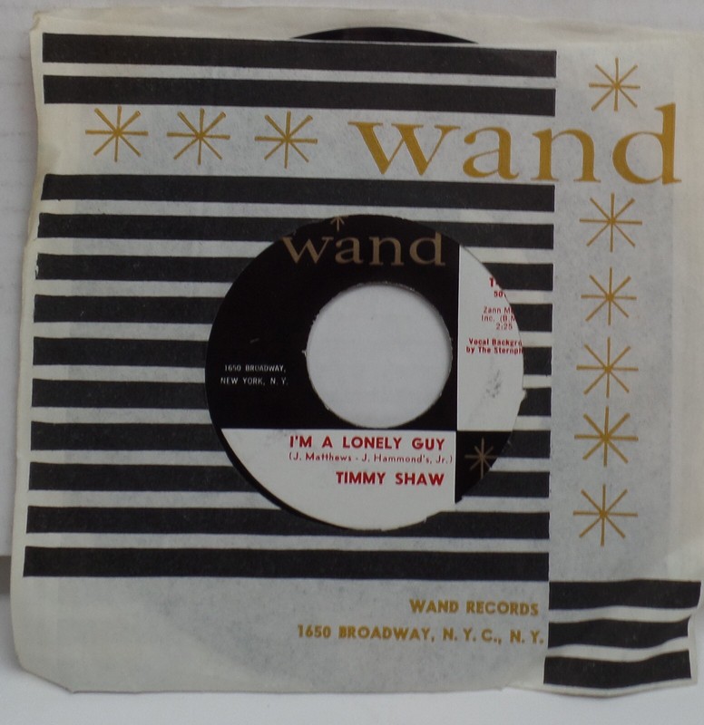 Timmy Shaw I M A Lonely Guy Gonna Send You Back To Wand 146 Northern Soul Nm Ebay
