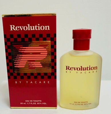 YACARE REVOLUTION BEECHAM COSMETICS EAU TOILETTE  Vintage Raro 50 ML Colonia