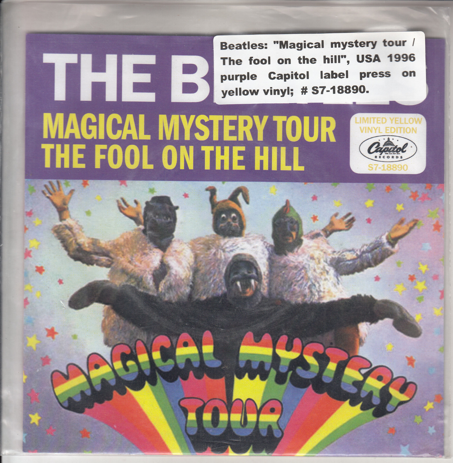 The Beatles Magical Mystery Tour US米盤 LP The Beatles – Magical Mystery Tour – Vinyl (LP, Album, Mono