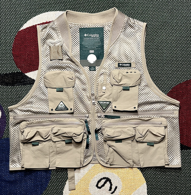 Kith x Columbia PFG Cool Creek Vest Pebble Size Large Brand New | eBay