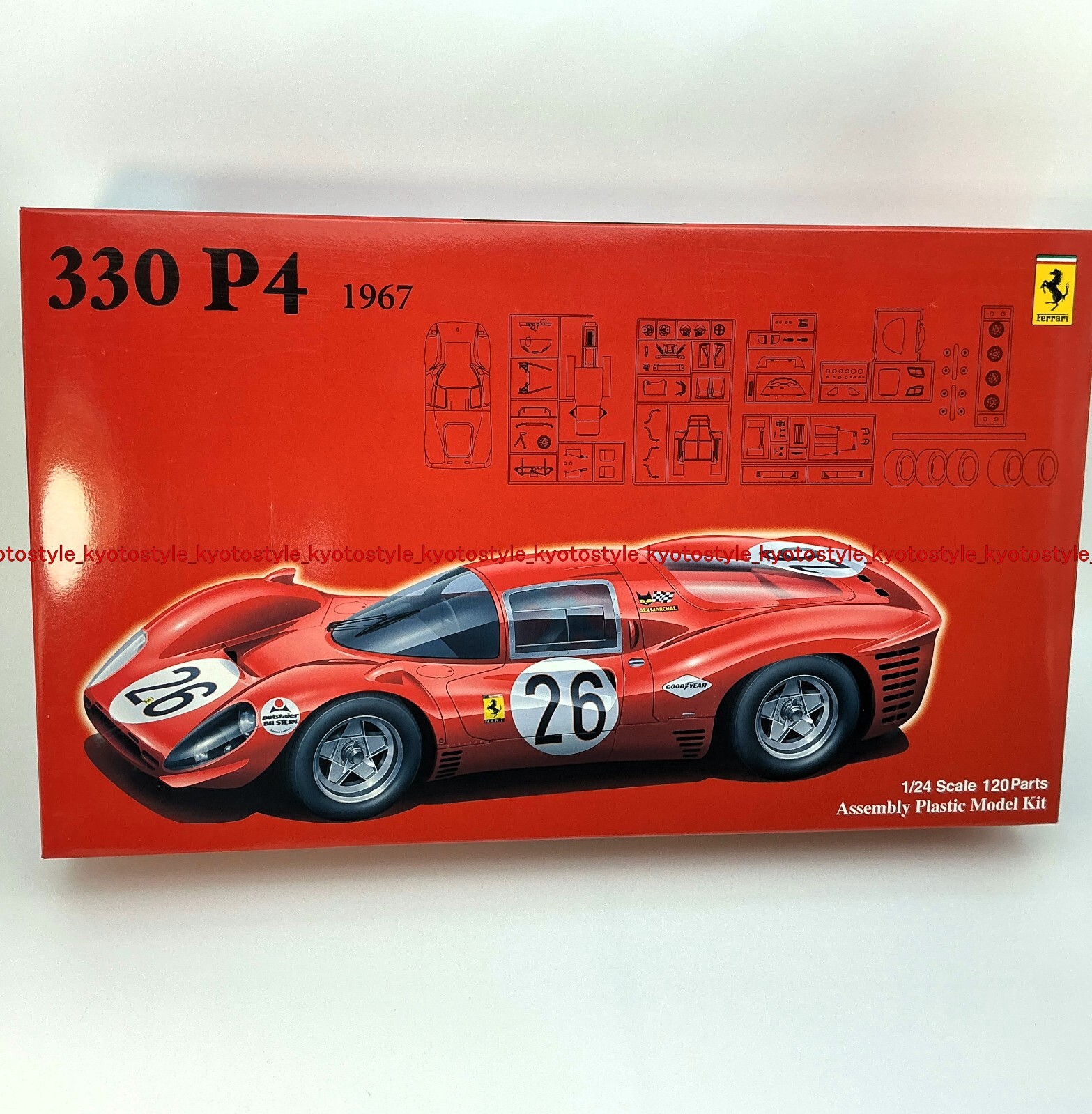Ferrari330P4 フジミ1/24 Fujimi 1/24 scale FERRARI 330 P4 BERLINETTA Etching parts