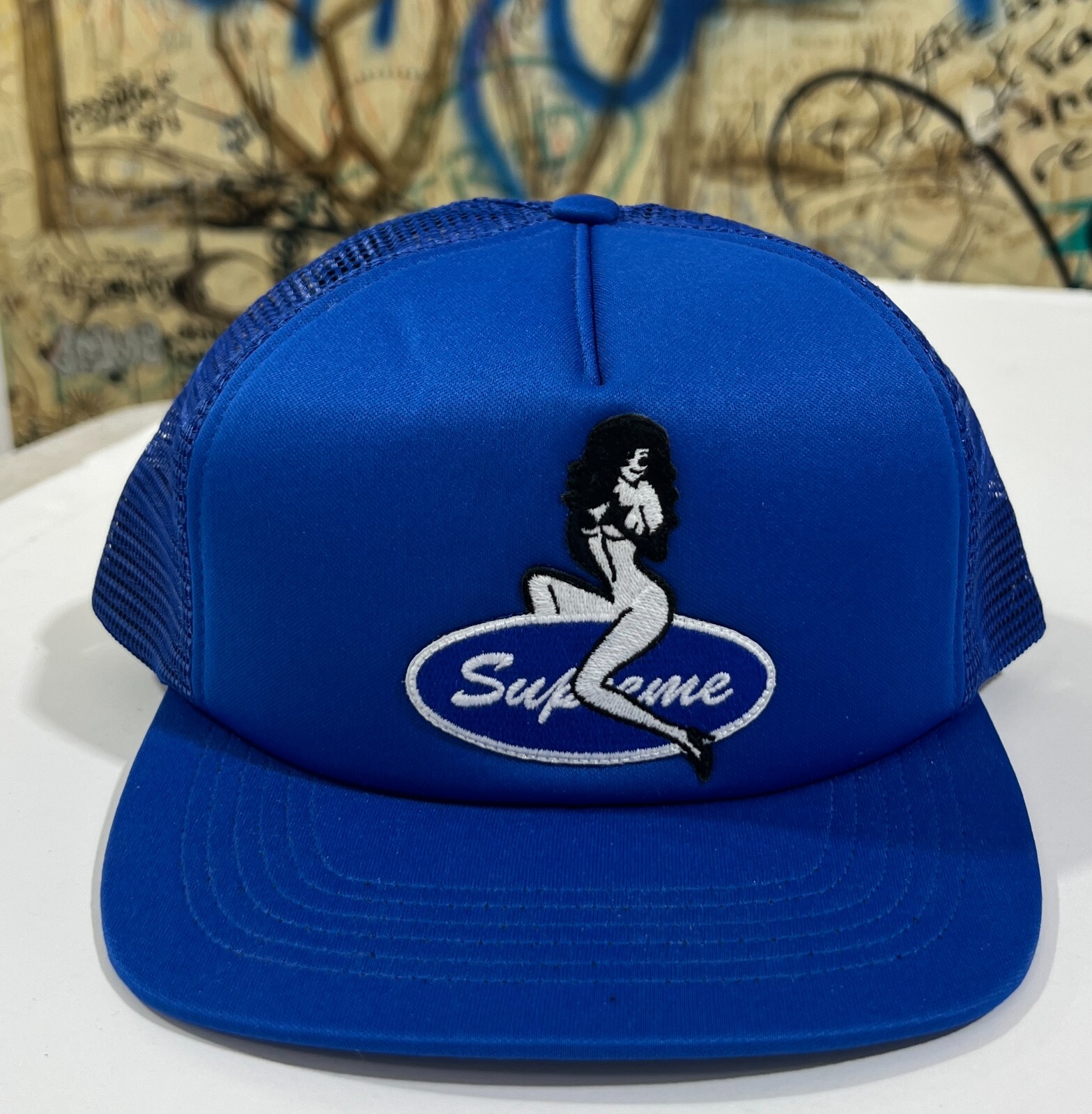 Supreme Pinup Mesh Back ネイビー Mesh Back Supreme NAVY | navy