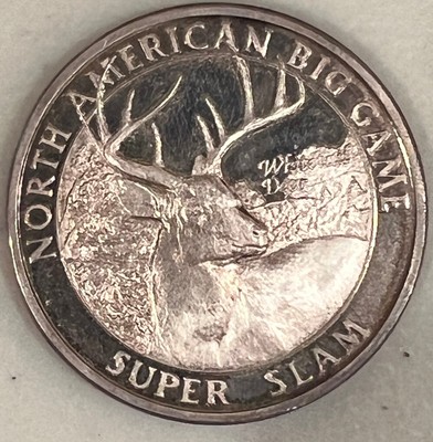 Big Game Super Slam Geocoin NEW