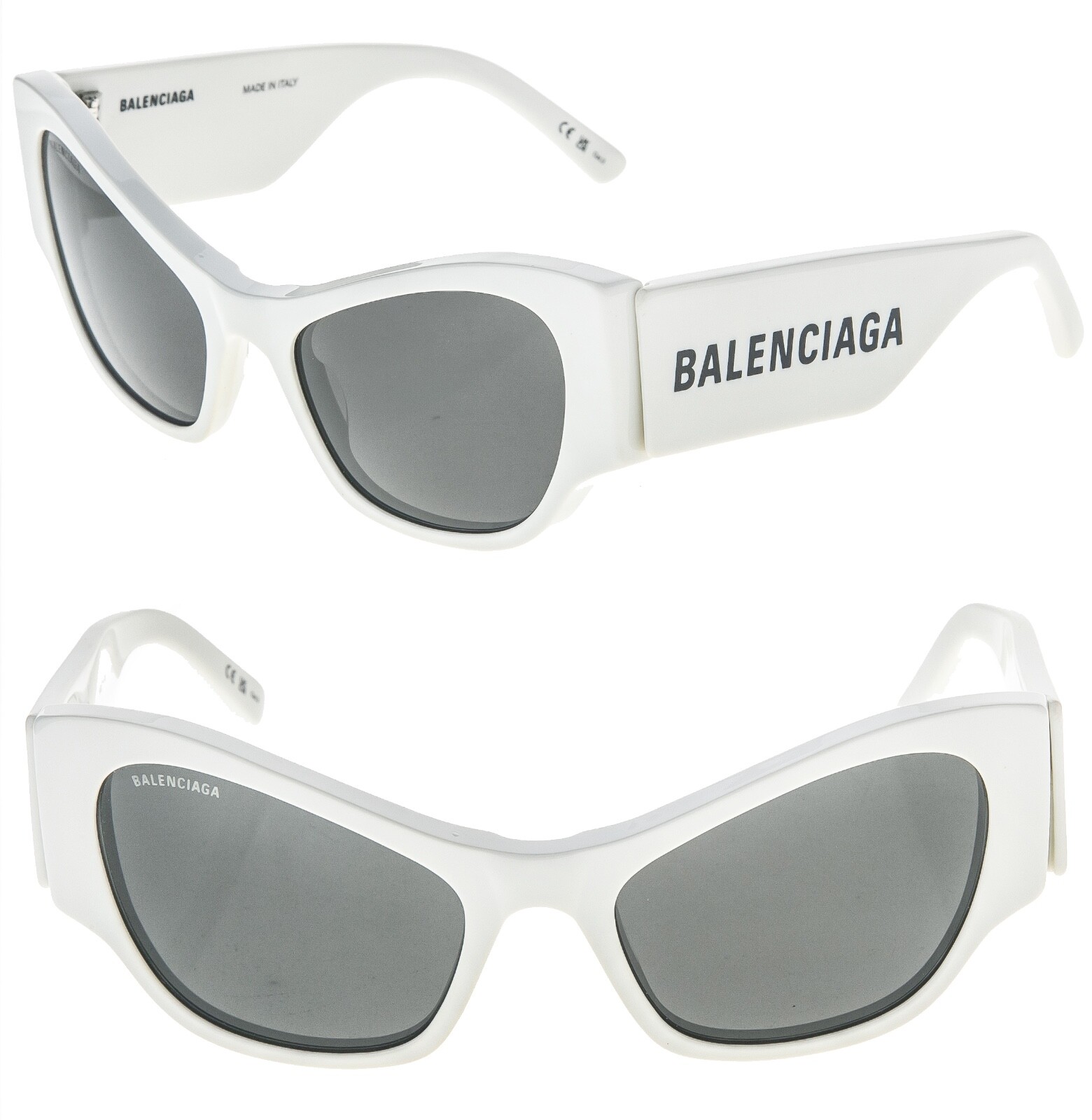 小物 BALENCIAGA sunglasses Balenciaga Eyewear Spike biker-style Sunglasses | Black