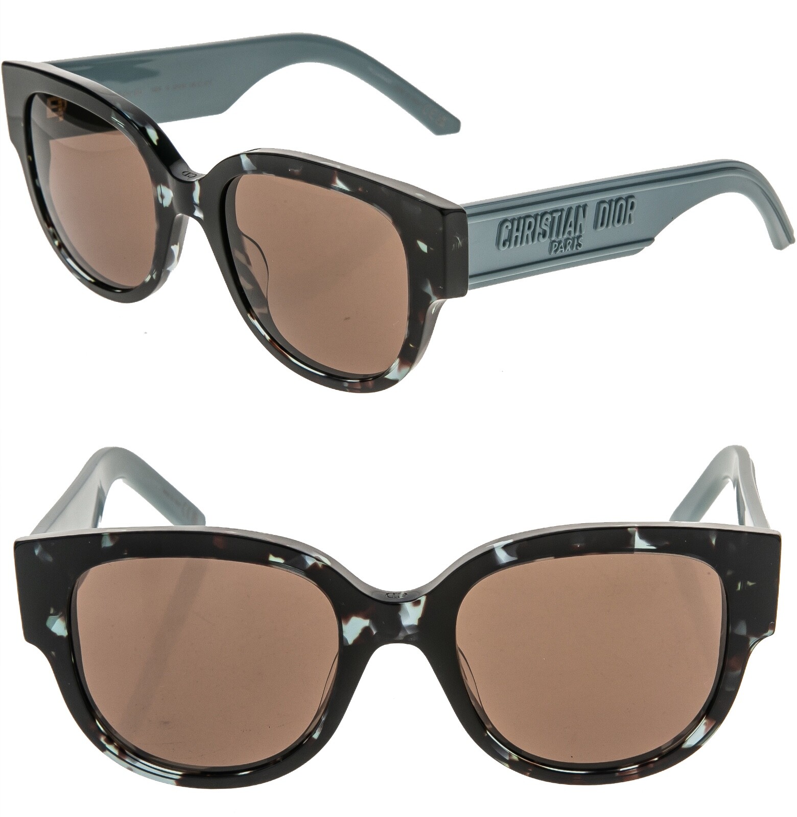 Christian Dior ブラウン サングラス 中古・古着通販】Christian Dior (クリスチャン ディオール