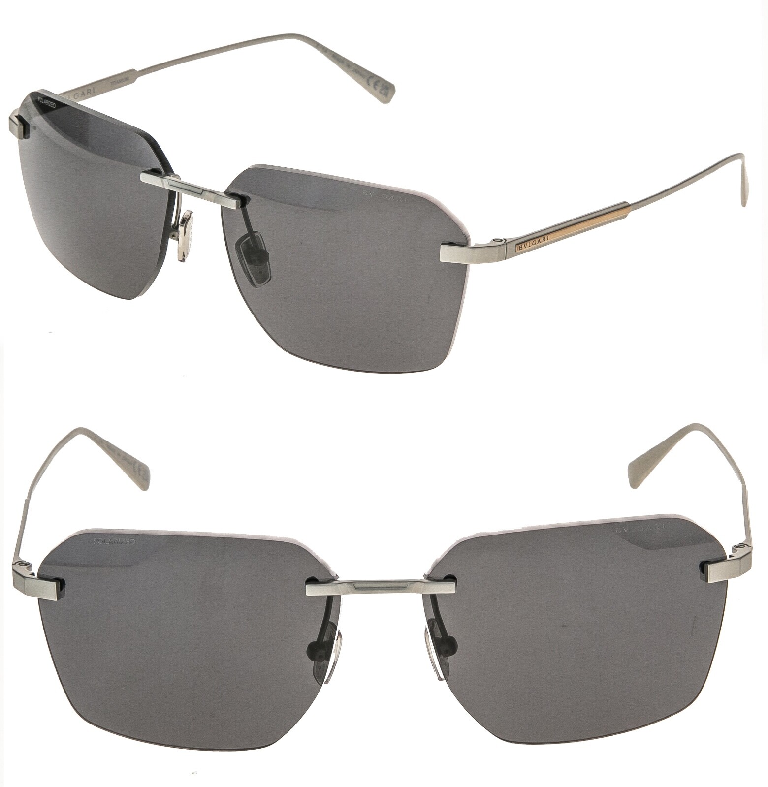 BVLGARI BV40029U OCTO FINISSIMO Titanium POLARIZED Aviator