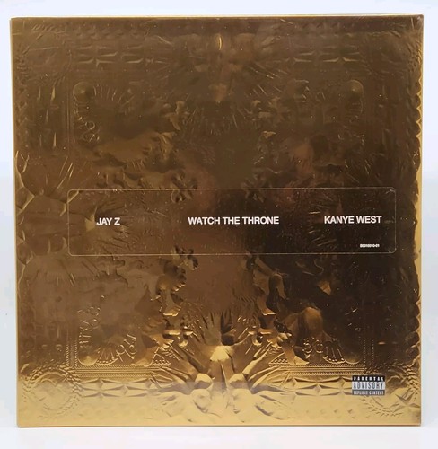 洋楽 Jay-Z Kanye West Watch The Throne LP Jay-Z - Watch The Throne [Explicit Vinyl] – Drowned World