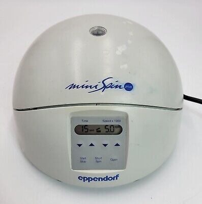 Eppendorf 5453 MiniSpin Plus Micro Centrifuge w/ F45-12-11 Rotor, Lid and Cord