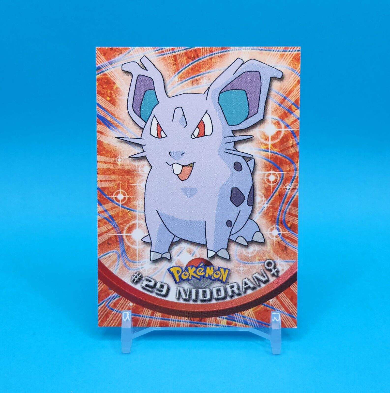 Pokemon Card - Nidoran #29 - Topps Series 1 - Black Logo | eBay Pokemon Card - Nidoran #29 - Topps Series 1 - Black Logo | eBay