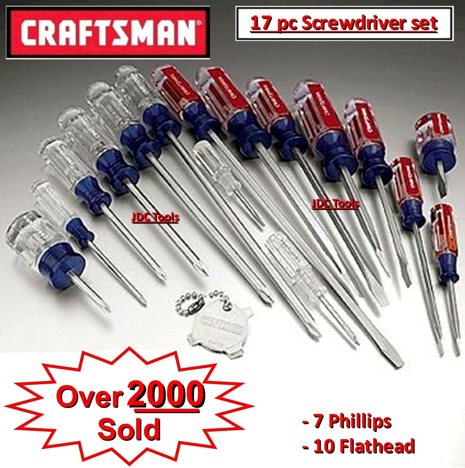 Craftsman 17 Piece Pc Screwdriver Set 31794