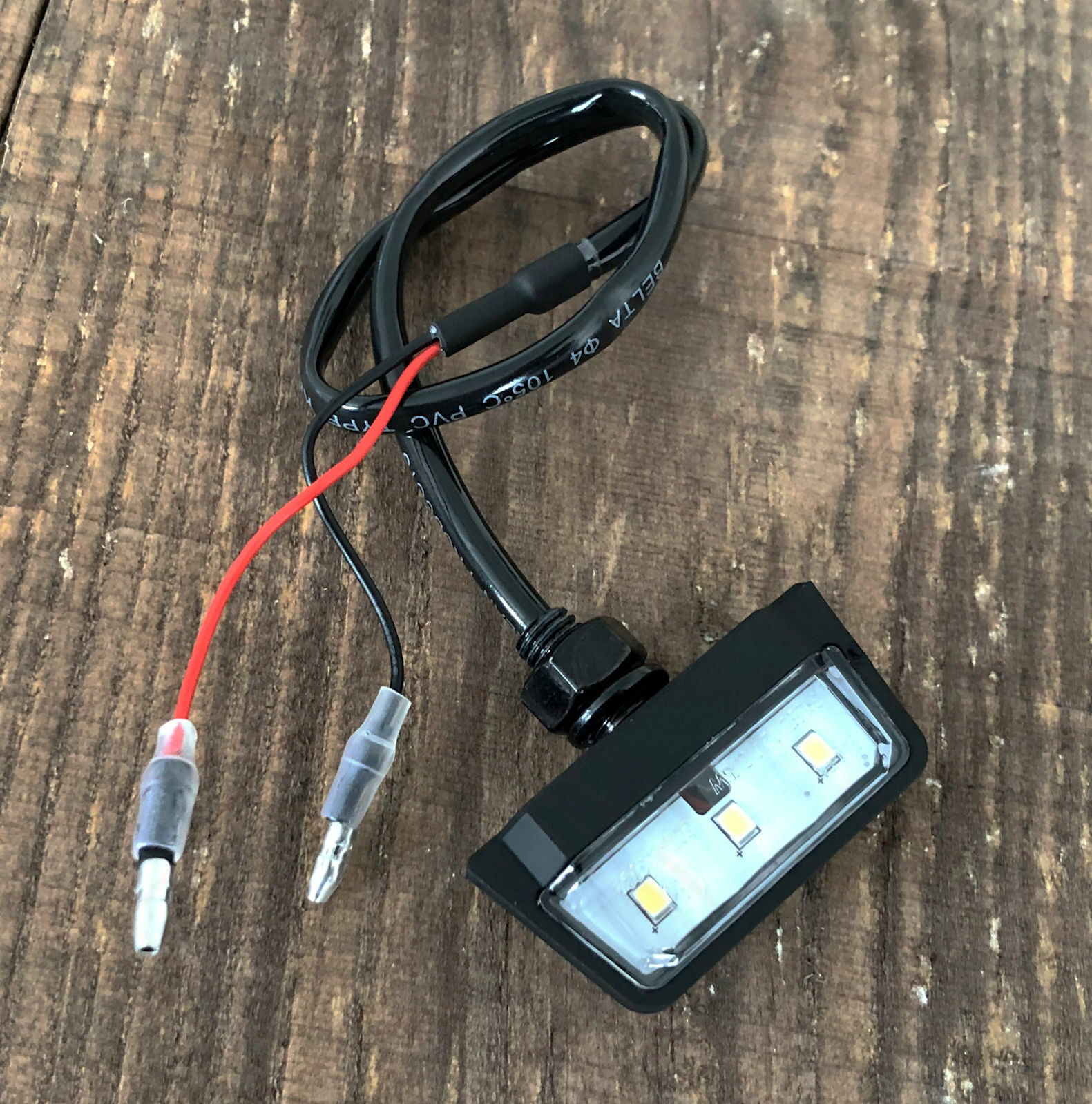 Motorcycle LED Replacement Tail Tidy Licence Number Plate Light 12V